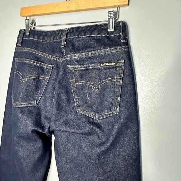 EXPERT by Evergreen Dark Wash Straight Leg Jeans Size 6L - Picture 6 of 6